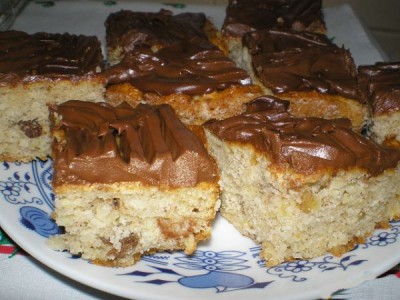 Jablečné řezy s vynikající polevou